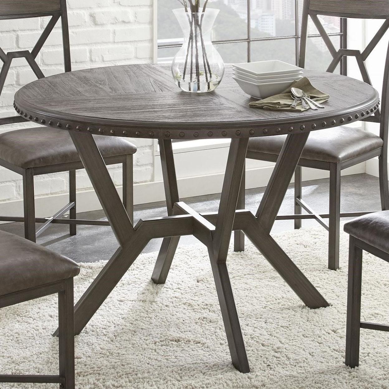 Steve Silver Alamo Round Dining Table