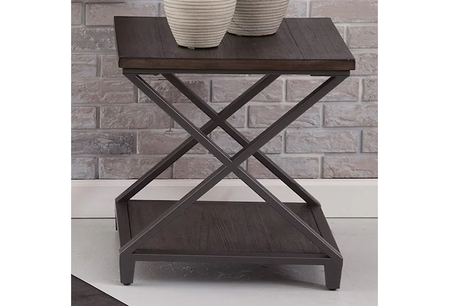 Alex End Table by Steve Silver at Furniture and More