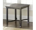 Prime Ambrose Industrial Square End Table