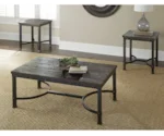 Prime Ambrose Industrial Square End Table