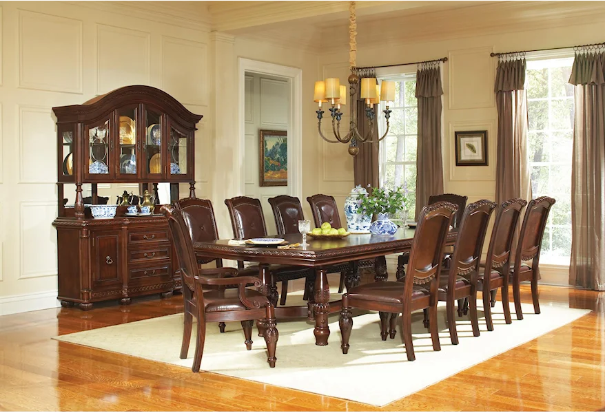 Antoinette 11-Piece Dining Table & Chair Set by Steve Silver at Z & R Furniture