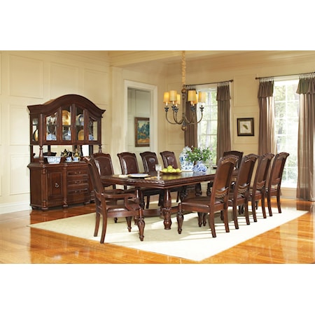 11-Piece Dining Table & Chair Set