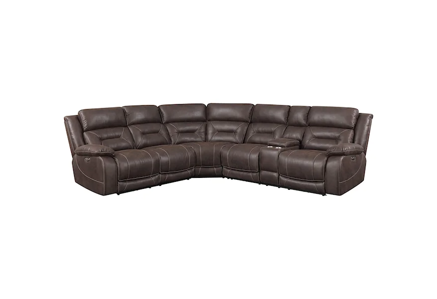Aria 3 Piece Reclining Sectional Sofa by Steve Silver at A1 Furniture & Mattress