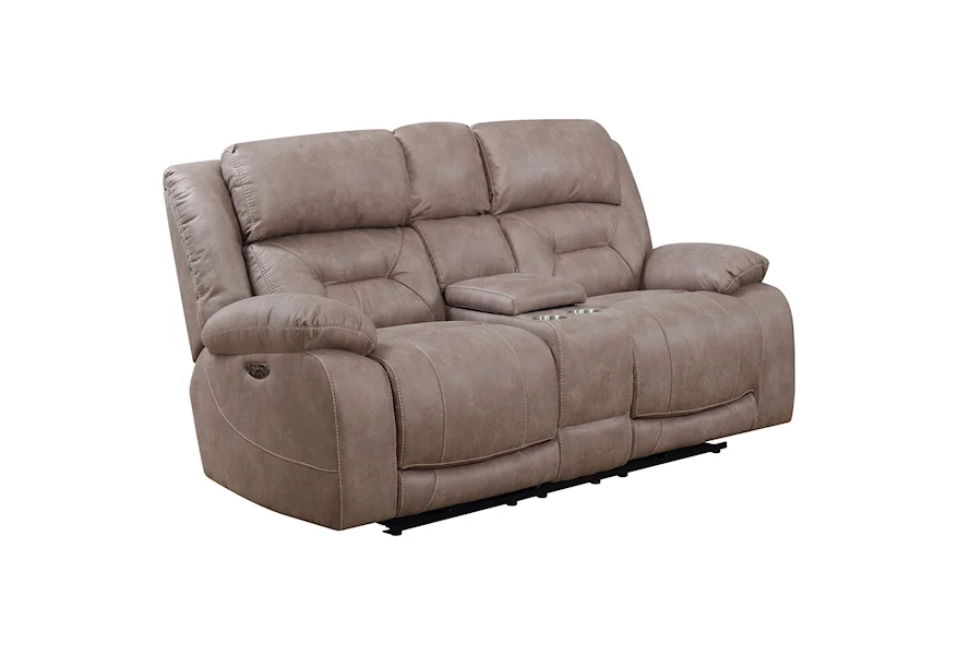 Aria Power Reclining Loveseat by Steve Silver at Dream Home Interiors