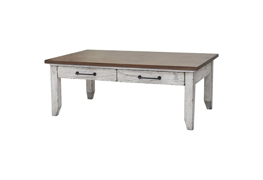 Bear Creek Cocktail Table by Steve Silver at VanDrie Home Furnishings