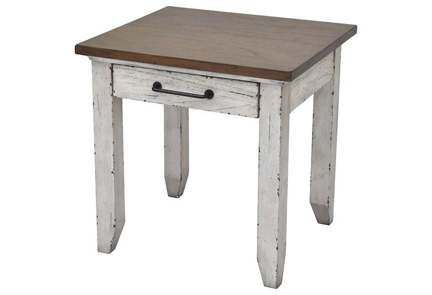 Bear Creek End Table by Steve Silver at Z & R Furniture