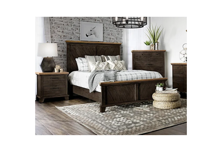 Bear Creek King Bedroom Group by Steve Silver at Sam's Appliance & Furniture
