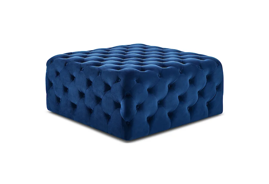 Belham Tufted Ottoman by Steve Silver at Z & R Furniture