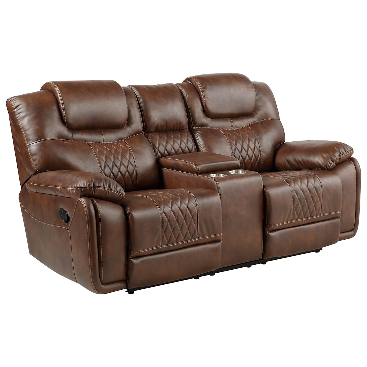 Prime Boardwalk BK Casual Manual Reclining Loveseat