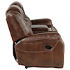 Steve Silver Boardwalk BK Casual Manual Reclining Loveseat