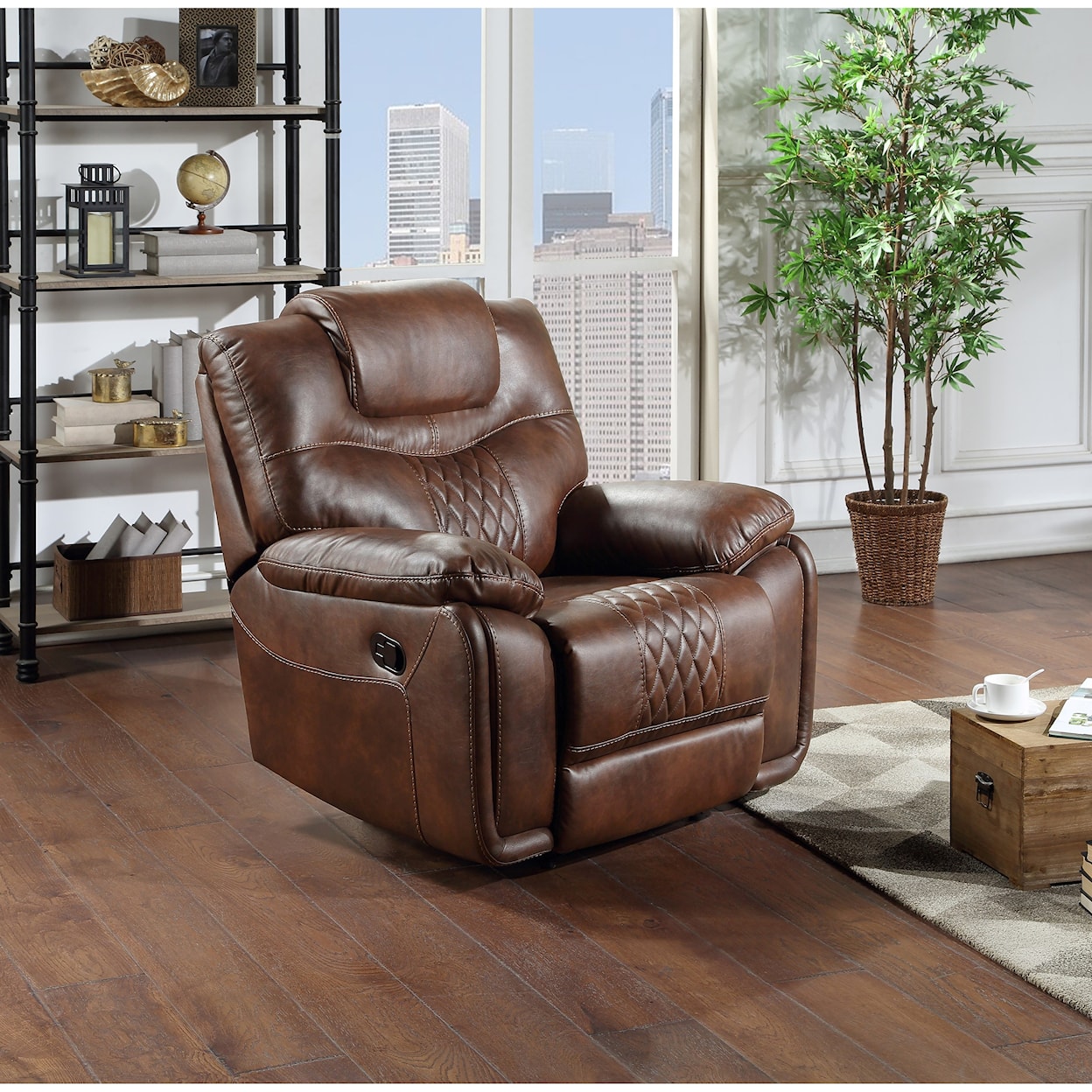 Prime Boardwalk BK Manual Recliner Chair