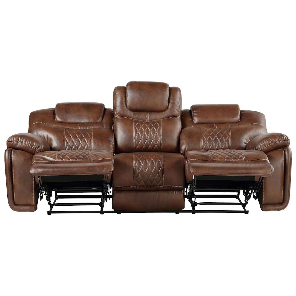 Steve Silver Boardwalk BK Manual Reclining Sofa