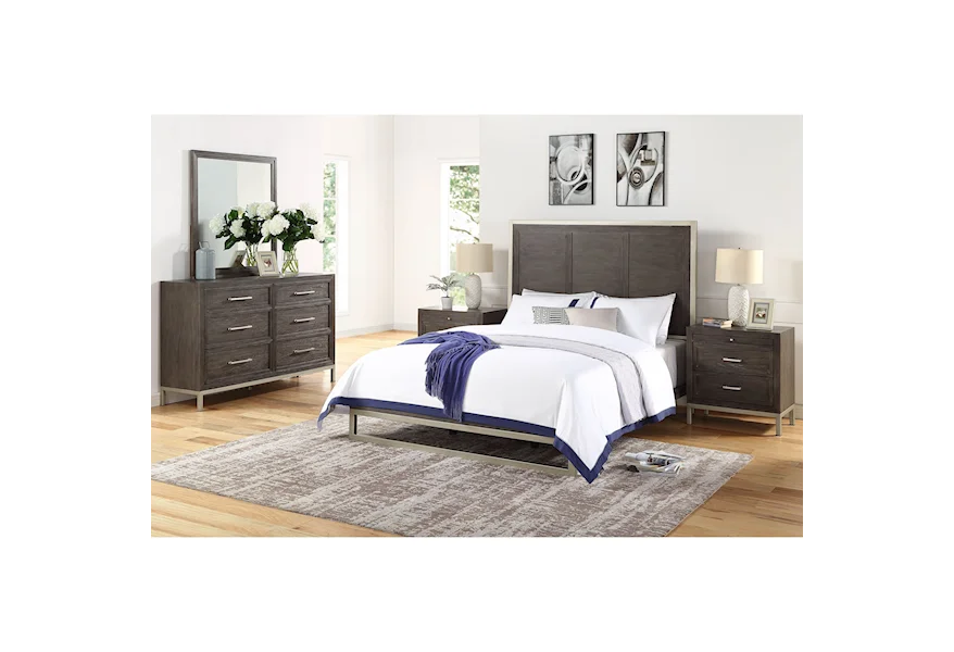 Broomfield Queen Bedroom Group by Steve Silver at Darvin Furniture