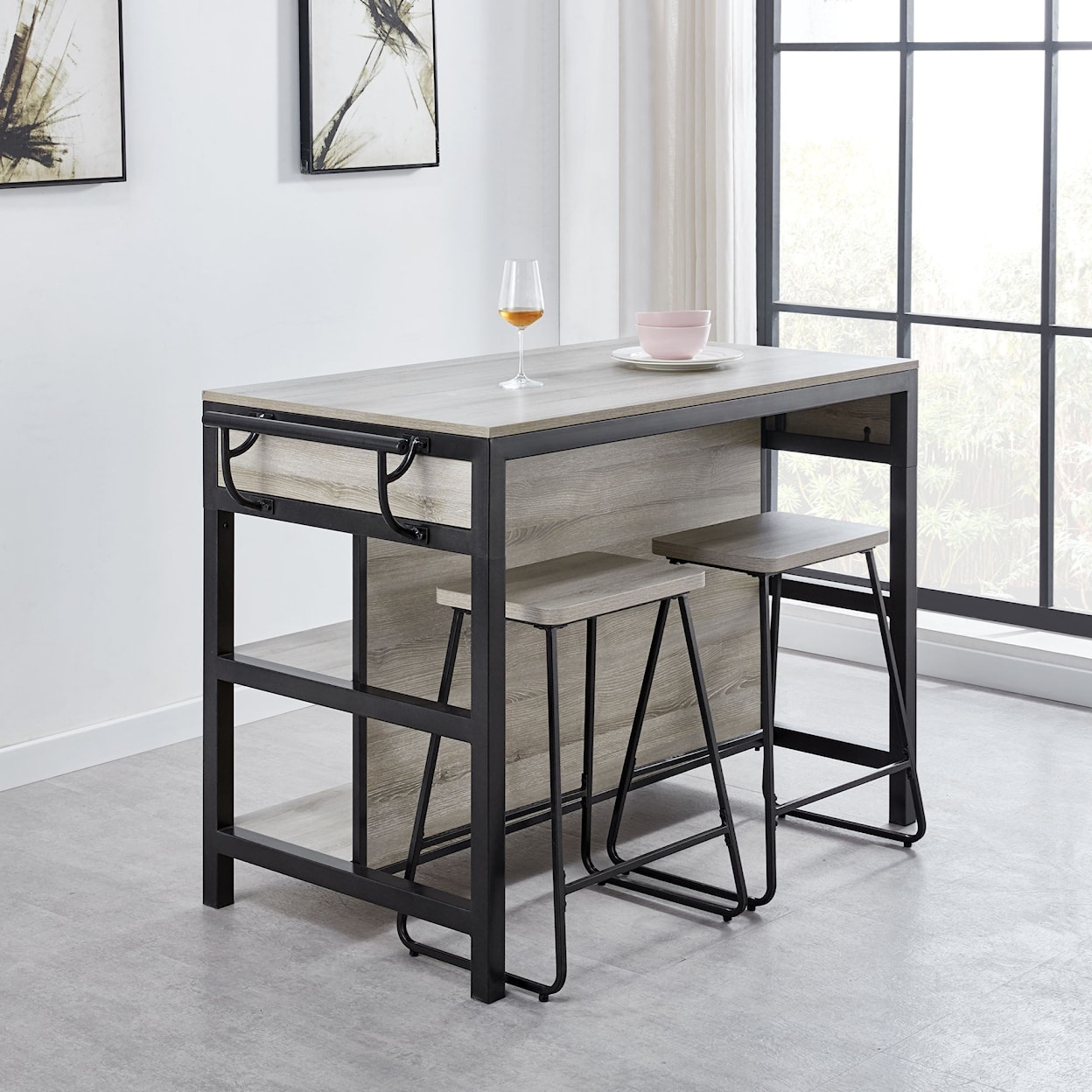 Prime Carson Counter Height Kitchen Table