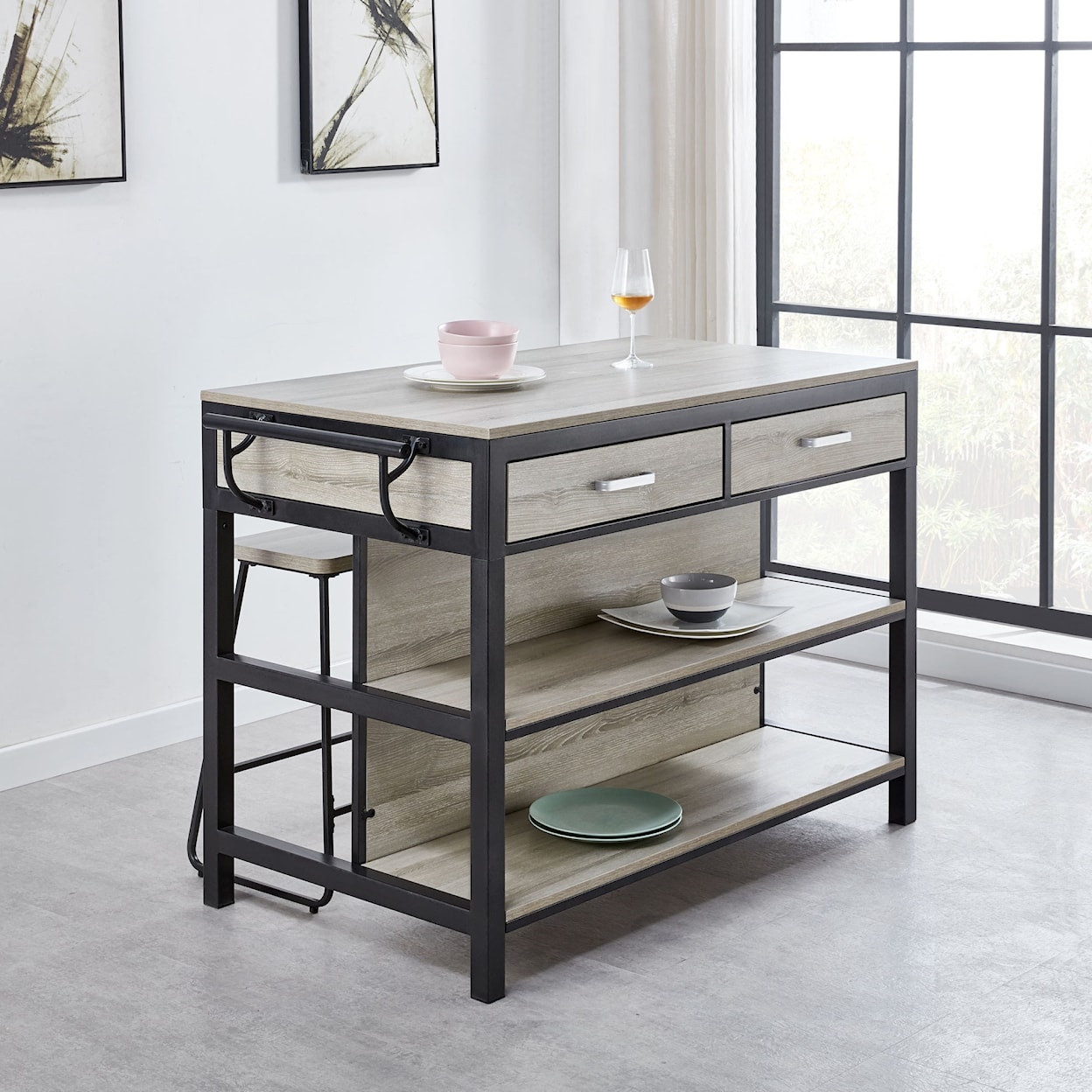 Steve Silver Carson Counter Height Kitchen Table