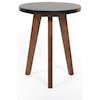 Prime Caspian Round Accent End Table