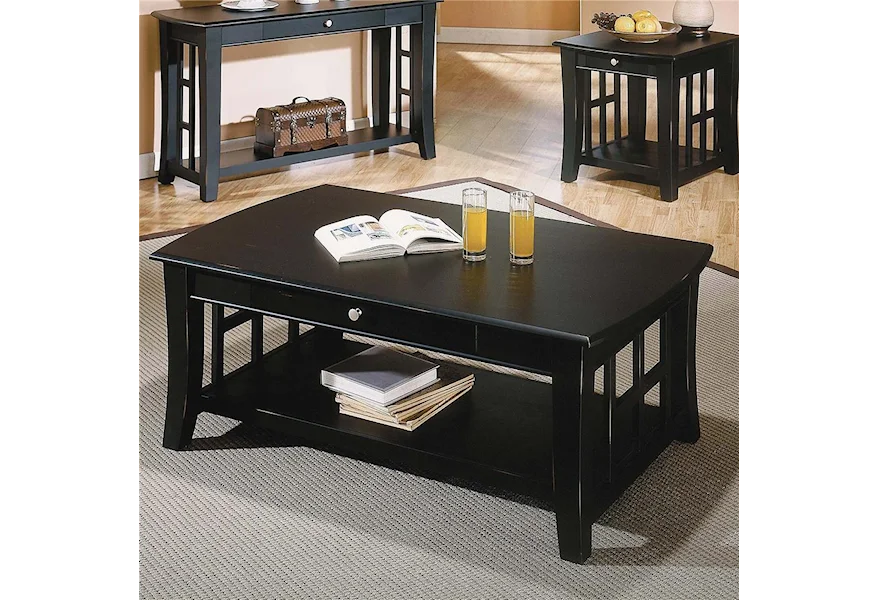 Cassidy  Cocktail Table by Steve Silver at Galleria Furniture, Inc.