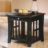 1 Drawer End Table