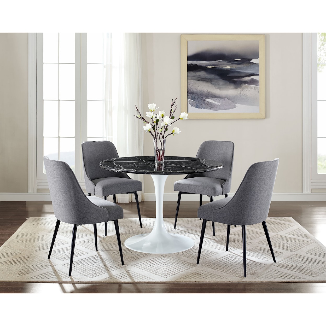 Steve Silver Colfax 5 Pc Dining Set