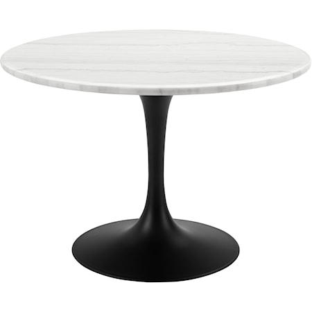 Table - White Top & Black Base