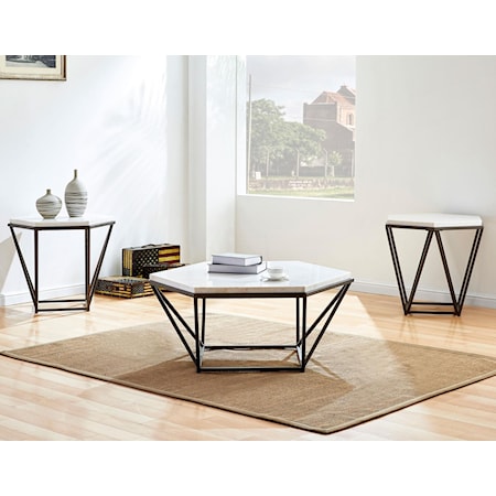 3 Piece Coffee Table Set