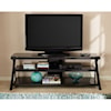 Steve Silver Cyndi Glass Top Television Stand