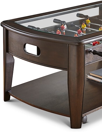 Cocktail Table w/Foosball