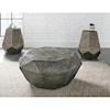 Steve Silver Donato Hexagon End Table