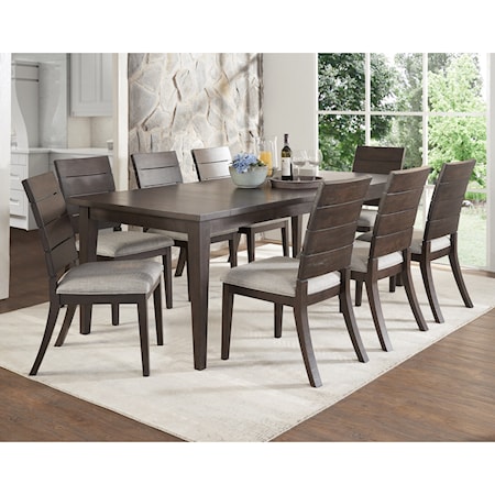 9 Piece Table and Chair Set