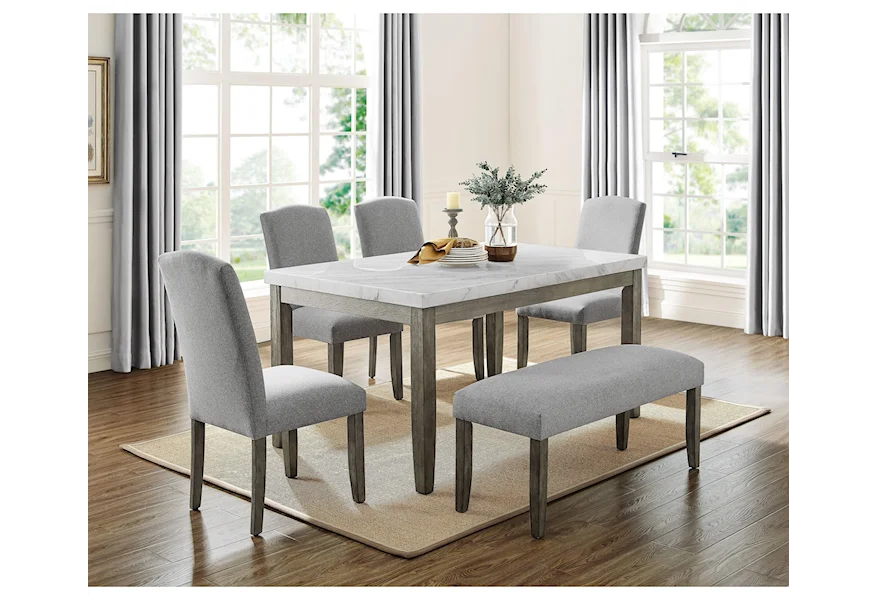 Emily 5 Piece Dining Set by Steve Silver at Darvin Furniture