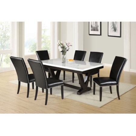 7-Piece Table and Chair Set