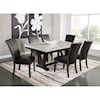 Steve Silver Finley 7-Piece Table and Chair Set