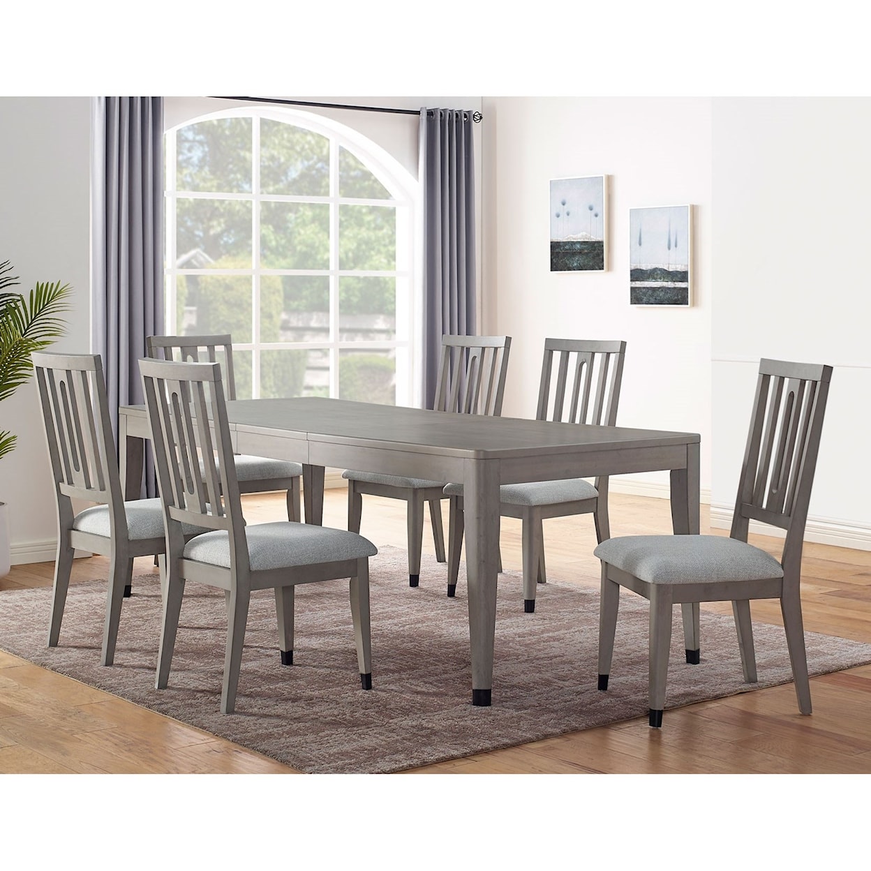 Steve Silver Fordham 7-Piece Dining Table Set