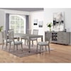 Steve Silver Fordham 7-Piece Dining Table Set