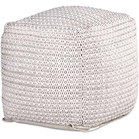 Handwoven Pouf