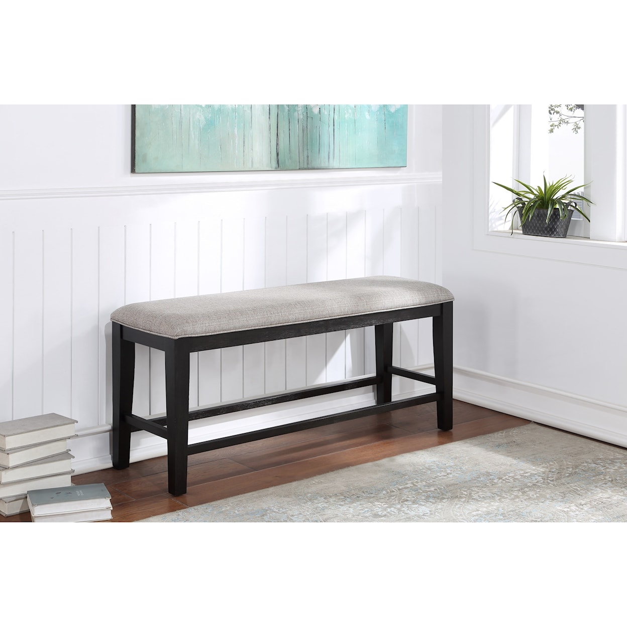 Steve Silver Halle Counter Height Dining Bench
