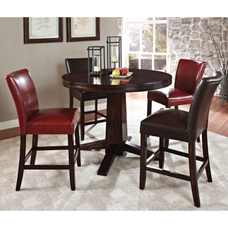 5 Piece Counter Height Dining Set