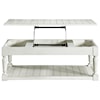 Steve Silver Hemmy HEMMY WHITE LIFT TOP COCKTAIL TABLE |