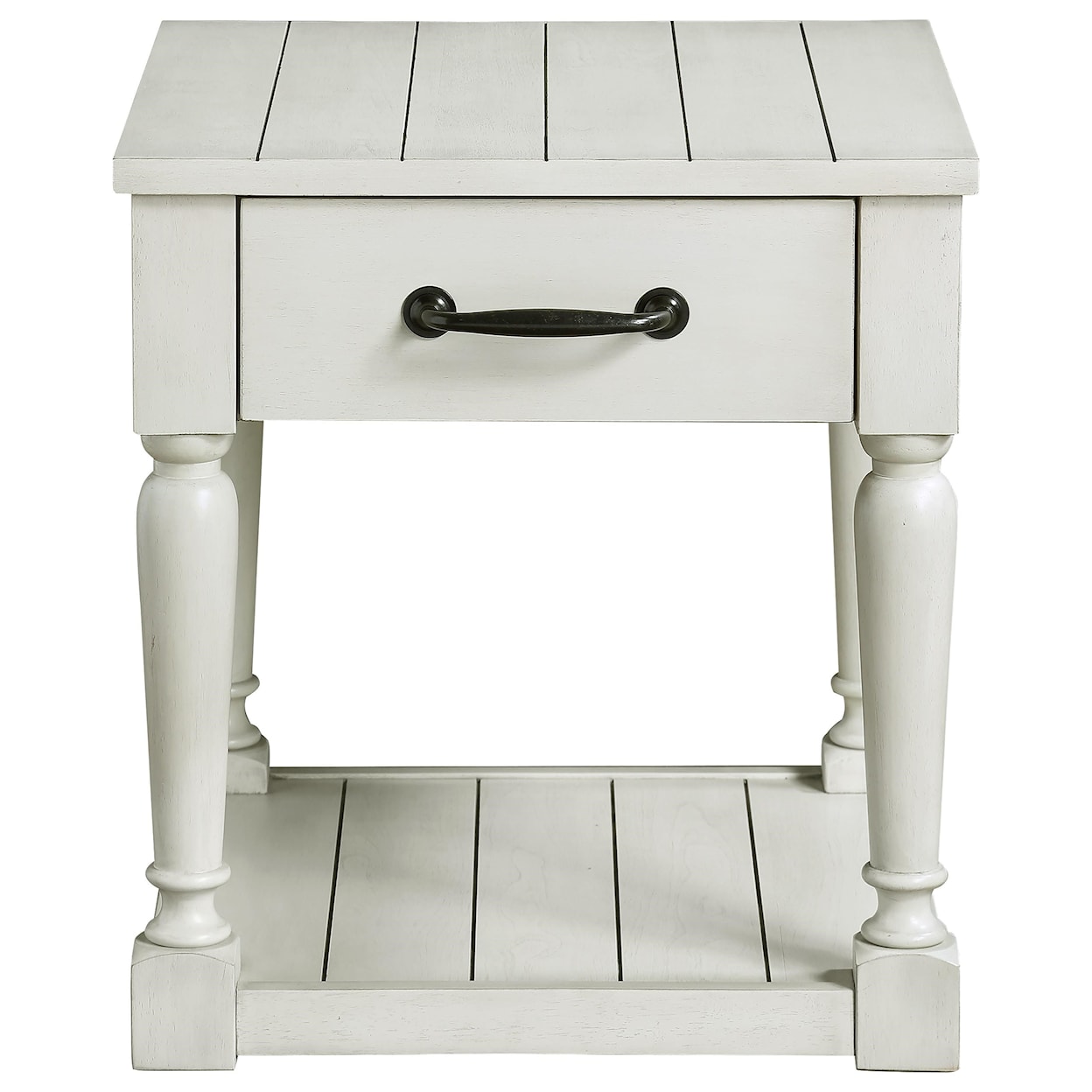 Steve Silver Hemmy HEMMY WHITE END TABLE |