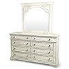 Steve Silver Highland Park Dresser and Mirror Set