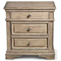 3-Drawer Nightstand