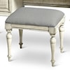 Steve Silver High Point HIGH POINT WHITE VANITY BENCH |