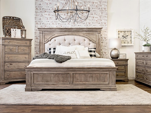 6 Piece King Bedroom