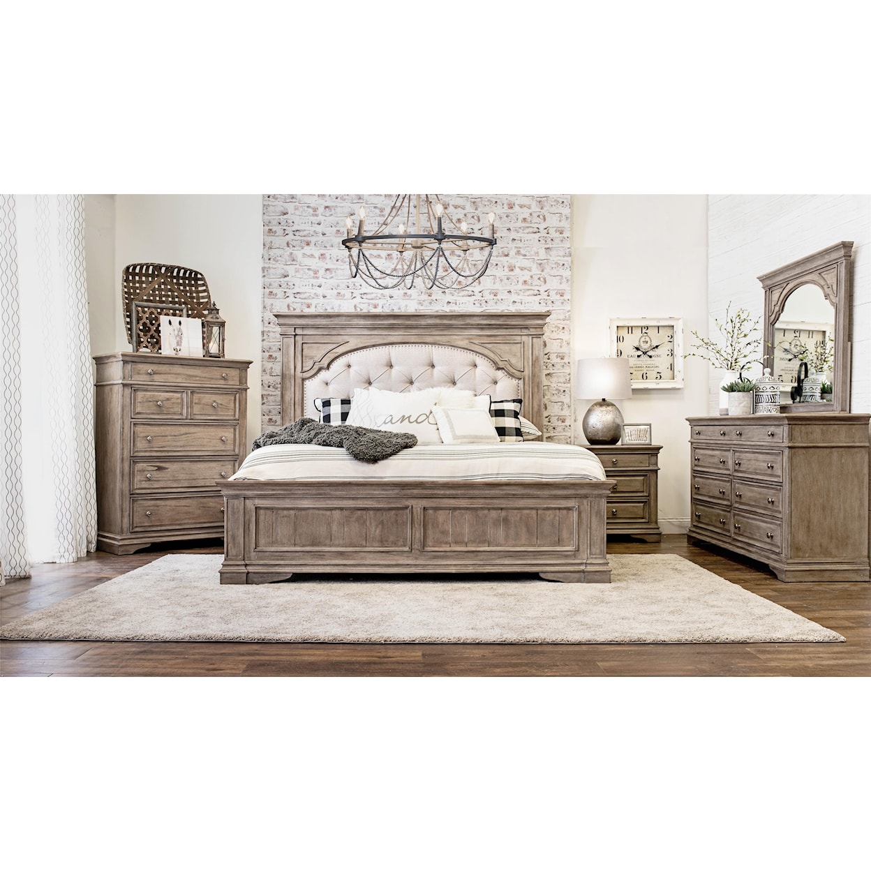 Steve Silver Highland Park 6 Piece Queen Bedroom