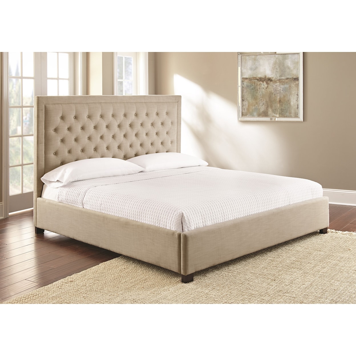 Steve Silver Isadora King Upholstered Bed