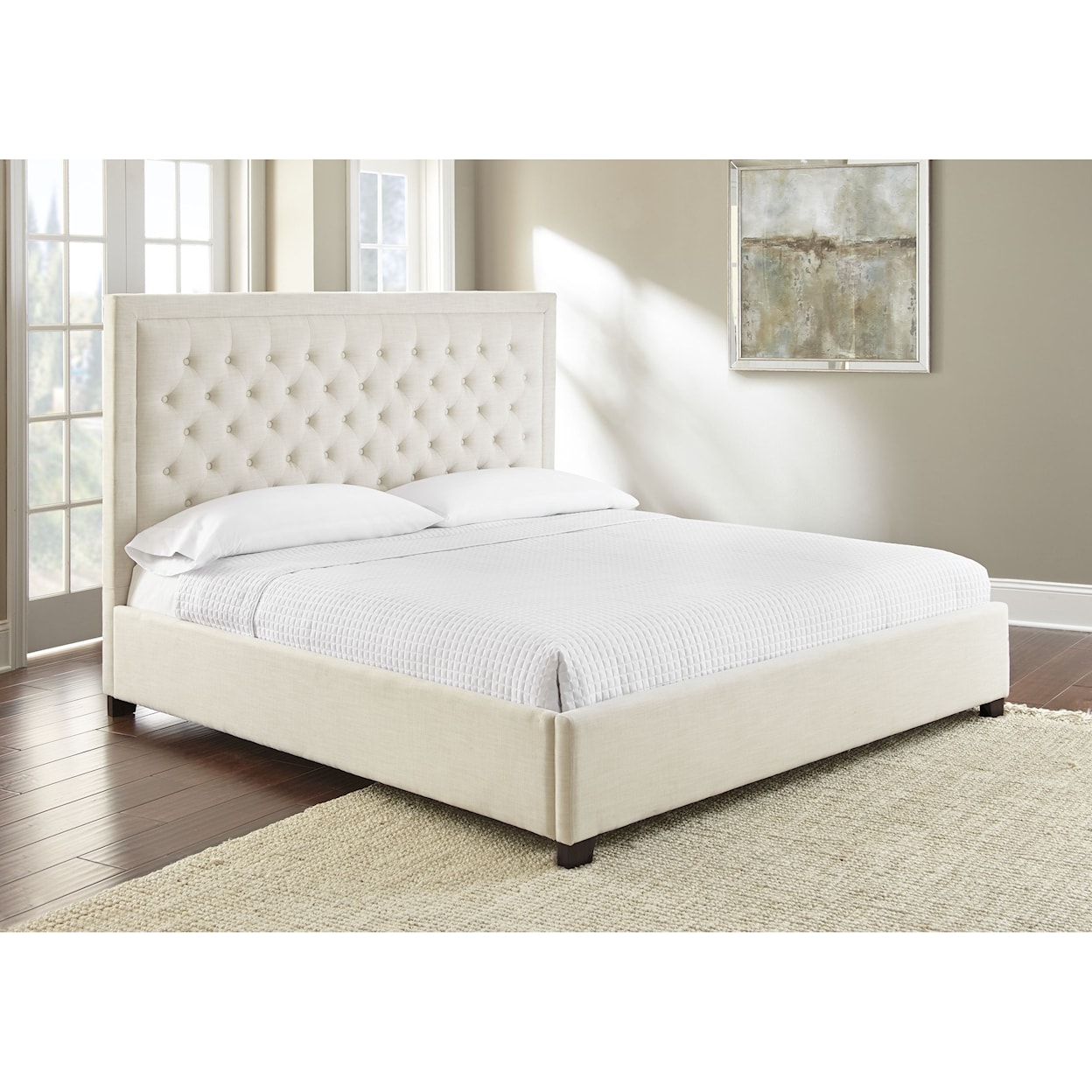 Prime Isadora King Upholstered Bed