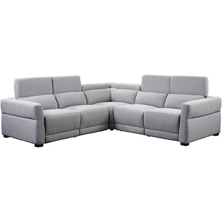 4-Seat Power Reclining Sectional Sofa
