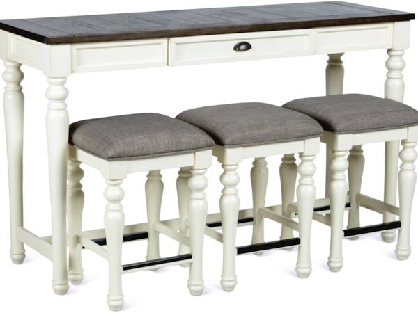4-Piece Sofa Bar Set