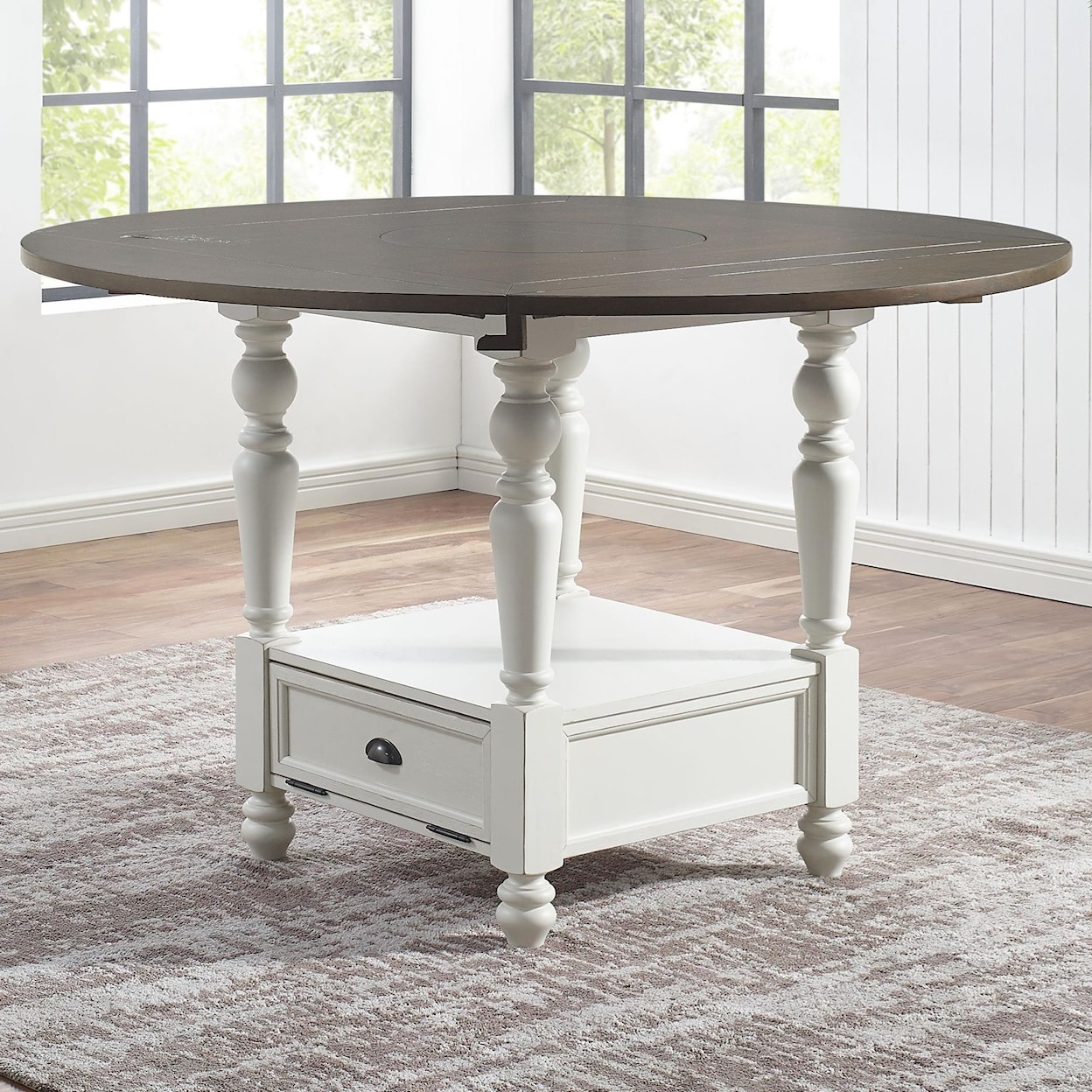 Silver Furniture Joanna Round Counter Table