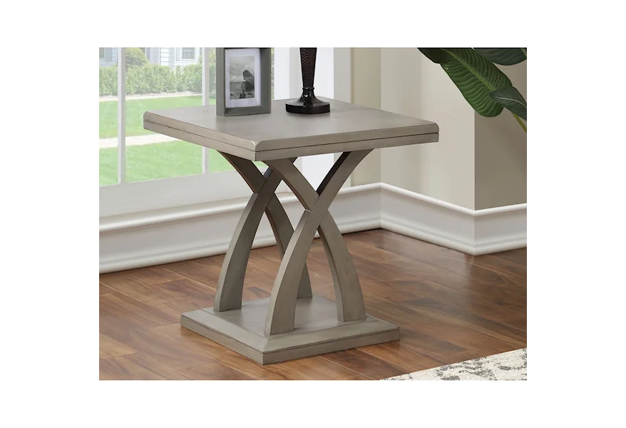Jocelyn End Table by Steve Silver at Galleria Furniture, Inc.